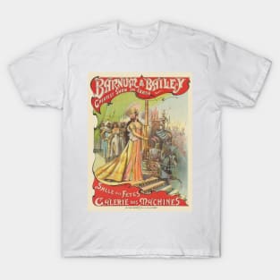 Barnum & Bailey Vintage Poster 1901 T-Shirt